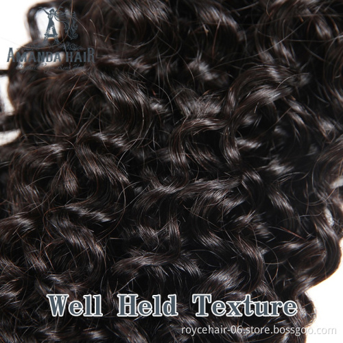 100% Grade 8a  20 Inch Cuticle Aligned Virgin  Afro Jerry Curls Products  Indian Human Hair Weave
